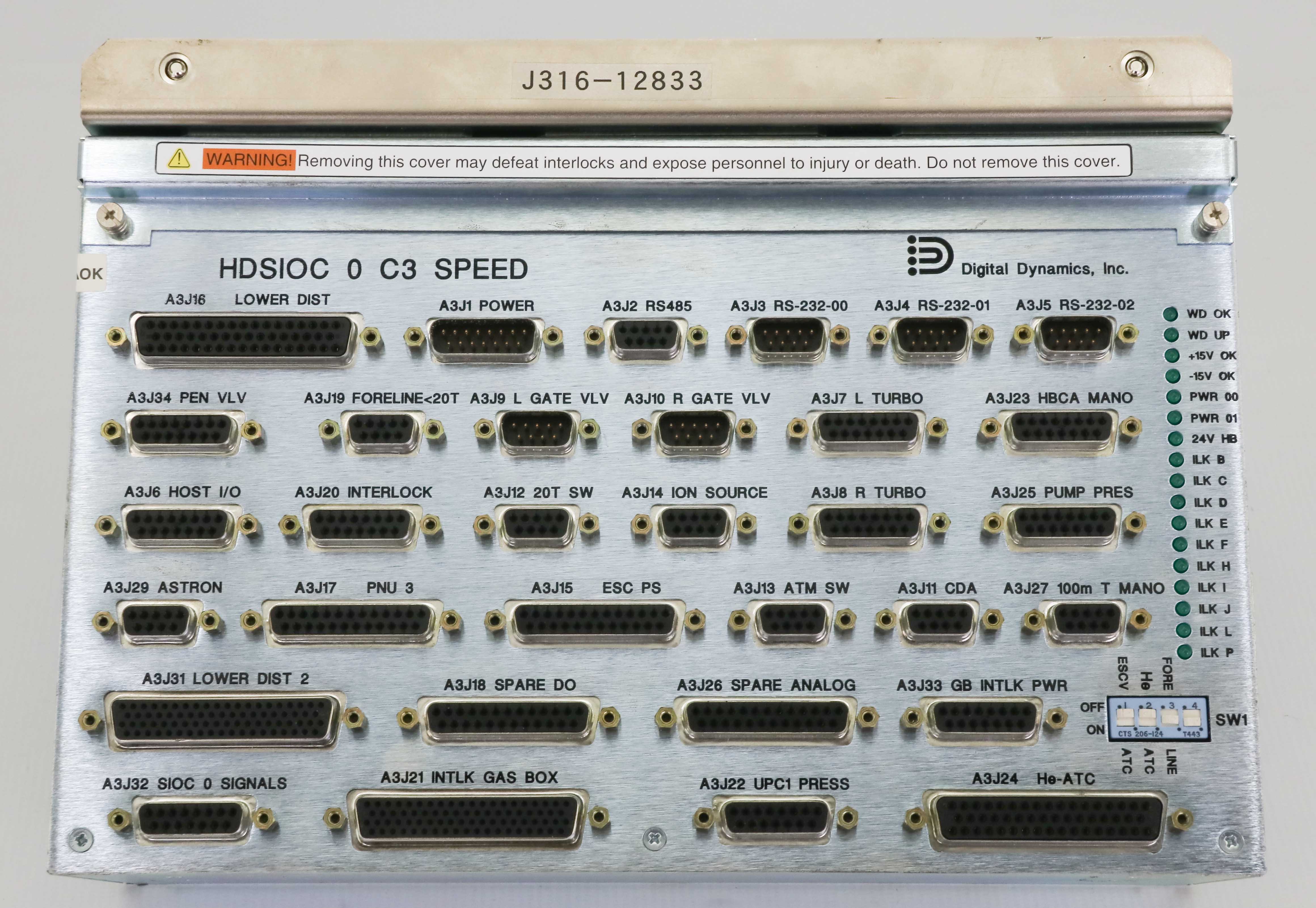 12833 NOVELLUS CNTRL HDSIOC 0 C3SPD CONCEPT 3 SPEED FIRMWARE 4.72 12833 NOVELLUS CNTRL HDSIOC 0 C3SPD CONCEPT 3 SPEED FIRMWARE 4.72